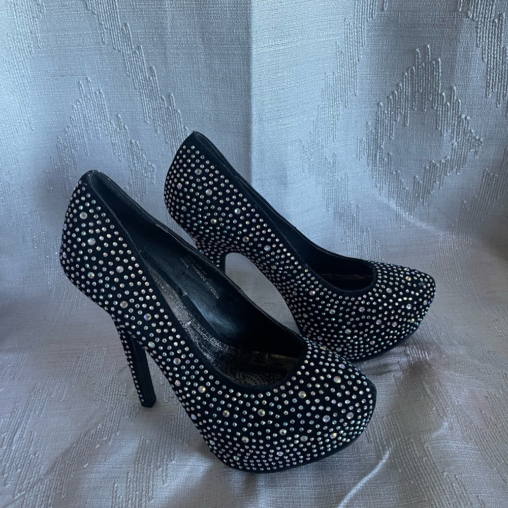 Rhinestones heel